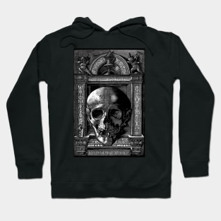 Skull Within an Ornamental Frame - Hans Wechtlin Hoodie